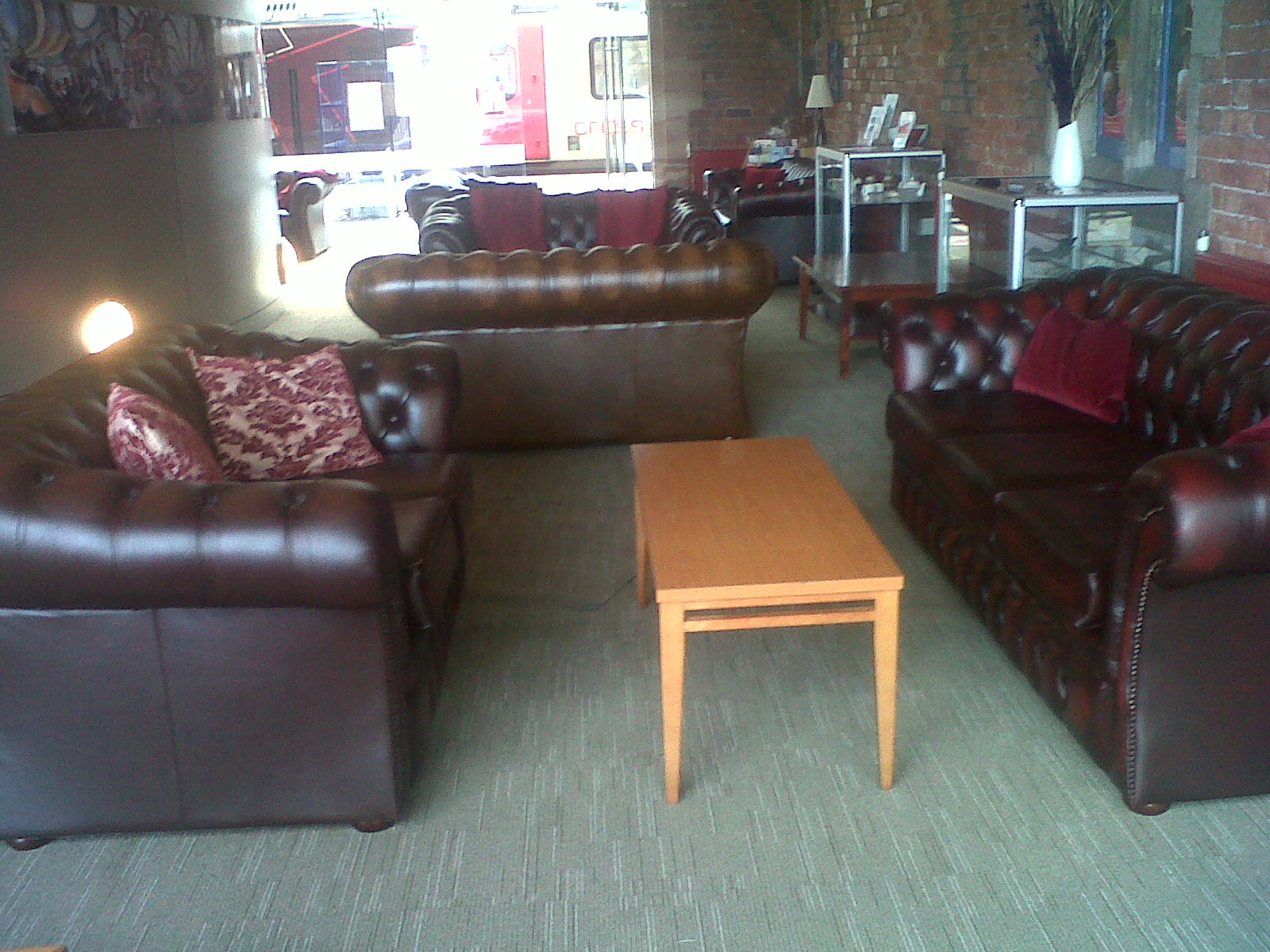 Virgin First Class Lounge featuring Gladbury Sofas