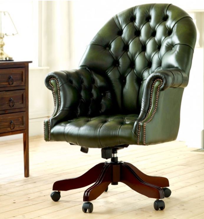 Leather Swivel Chair