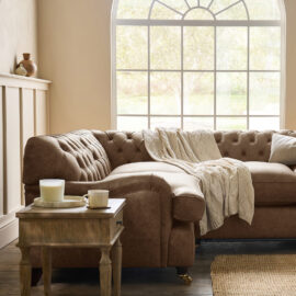 Maximising Comfort and Style: A Deep Dive into Corner and Chaise Chesterfield Sofas